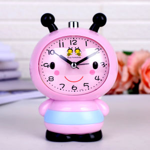 【Fans tone】 Cartoon Totoro Alarm Clock Quartz Creative Mute Night Light Bedside Bedroom Children Music Multi-functional Desk Clock