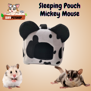 DJEVPETSHOP Sleeping Pouch Mickey Mouse Sugar Glider Tupai