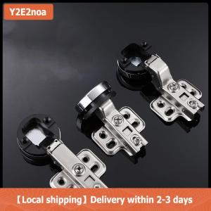 【Local shipping】 Opening 35mm Glass Door Hinge For Cabinet Door Wine Cabinet Door Damping Hinge