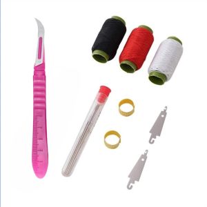 Q-1151 STORE 31/34/37PCS Multi-Purpose Sewing Tool Set Easy Sewing with Top Thread Hand Repair Tools Durable Quilt Sewing for Quilt Sewing