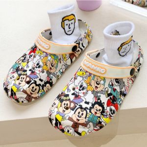 [Free Shipping] WomenS And MenS Clogs For Couples Beach And Garden Shoes Outdoor Closed-Toe Sandals Yiwu Slippers