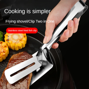 Same Day Ship: Stainless Steel Frying Shovel & Clip Fried Fish Shovel