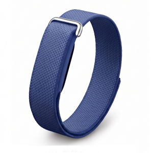[SG In Stock]Nylon Loop Watch Band Strap for Google Fitbit Air Strap Breathable Adjustable Hook & Loop Wristband