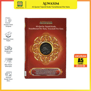 Alquran Al Wasim Al Quran Lengkap 30 juz Ukuran Standar A5 Tajwid Kode Transliterasi Perkata