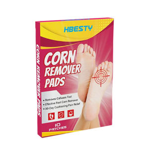100% Effective Corns Removal Patch Wart Removal Patch Softening Skin Keratin Patch Foot Callus Removal Pain Relief Plantar Wart Remover Foot Corns Wart Removal Patch Medical Plaster Foot Care Tools (10 Pcs/Box)