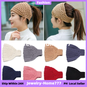 Women Warmers Knitted Headbands Soft Stretch Turban Pineapple Crochet Bandeau Head Wraps Scarf for Girls