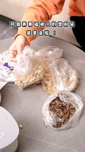 LODER ECOCO Snack Storage Box Divided Food Container Airtight Snack Tray Nuts Candy Party Organizer
