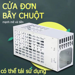 Nâng cấp 2.0! (hai cánh cửa) bẫy chuột hai cửa có thể tái sử dụng kiểm soát dịch hại có độ nhạy cao