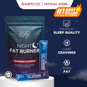 Night Fat Burner Juice Wildberry Lavender Flavor Dual Function Supplement Aid Restful Sleep & Boost Overnight Fat Burning For Visible Fast Slimming Results
