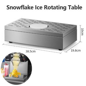 🔥🔥130KG/24H Commercial Snowflake Ice Machine Electric Snow Ice Maker Ice Shaving Machine 雪花冰机