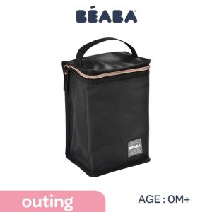 Beaba Isothermal Pouch - Black - Tas Penyimpanan Botol