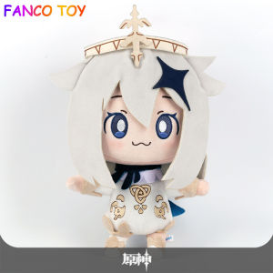 Kawaii Game Plushies Genshin Impact Paimon Cute Soft Figure Plush Doll Stuffed Toy Anime Cosplay Props Mascot Dolls Toys Gifts