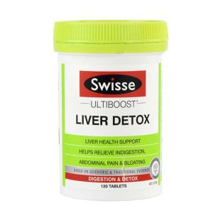 Viên uống thải độc gan của Úc Swisse Ultiboost Liver Detox 120 viên