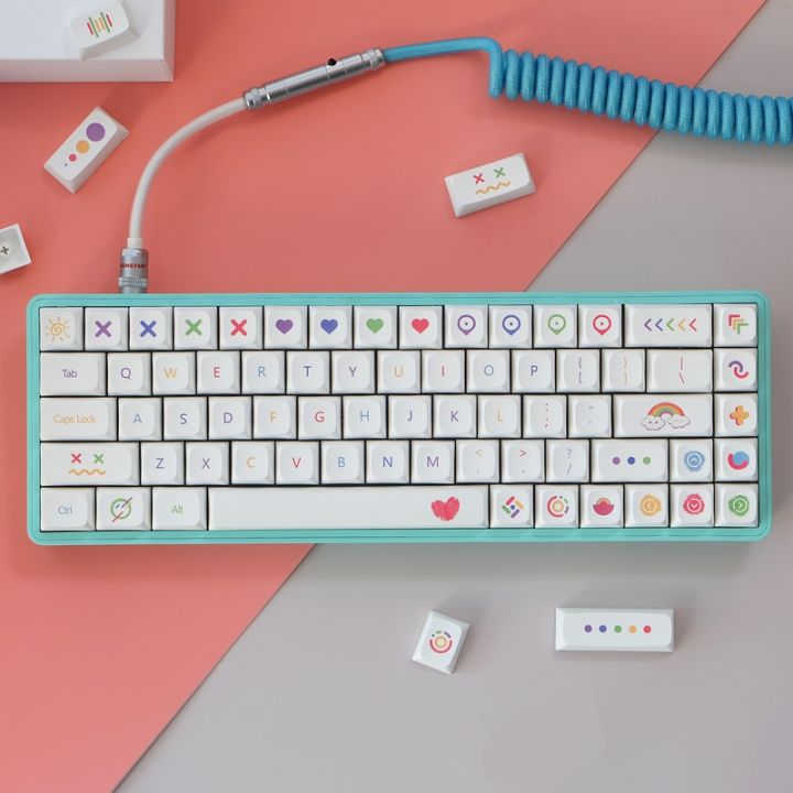 【Keycap Only】141 Keys/set Crayon Pencil Keycap XDA Height PBT ...