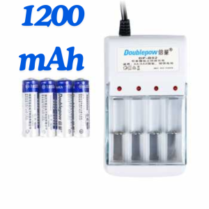 batre cas / Charger Baterai 4 slot for AA/AAA with 4 PCS AA Battery 1200mAh / charger baterai aa / batre cas dan charger / casan batre abc / casan batu baterai / casan batre / baterai aaa rechargeable / battery charger / baterai charger aaa