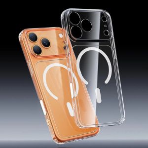 Ultrathin Crystal Clear Strong c Case For iPhone 17Pro 17 17Pro Max Camera Control Button Cover for Wireless Charging