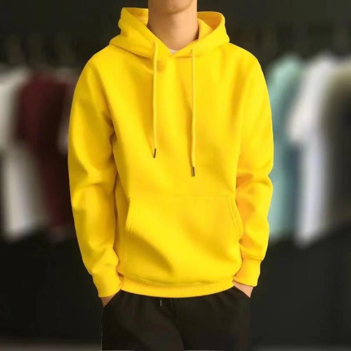 Yellow hoodie sales jacket