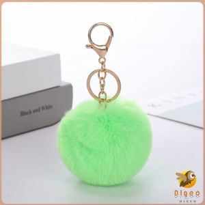 Digeo Cute Rabbit tail Keychain Pendant Phone Schoolbag Student Keychain