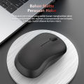 Mouse nirkabel mini/mouse laptop/klik senyap ultra-tipis 2.4GHz/1800-3200DPI dengan penerima USB. Tersedia untuk PC Laptop Windows Mac Linux ChromeOS. 