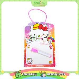 Papan Tulis Spidol Anak Motif Karakter Kartun White Board Anak 2
