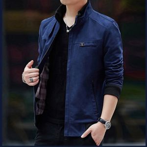 Áo Khoác Kaki Nam Cao Cấp- Vải Kaki  Dày Dặn 2 Lớp Lót Dù Caro Cực Hot