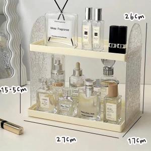 Ⓜ️ZEROIDEASⓂ️ Multi Storage Rack Desktop Rack Table Rack Desktop Shelf Countertop Rack Makeup Storage Rack Perfume Storage Rack