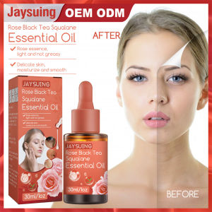 ☘ Anti-Wrinkle Serum - Moisturizing & Whitening | Brighten Fine Line | Lift & Rose Black Tea Squalane Essential Oil