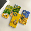 Hontinga All-inclusive Film Casing For infinix Hot 12 Play 11 10 Play Hot 9 Play Note 12 G96 Smart 6 Case Korean film Phone Case Oil Painting Painter Van Gogh Back Casing lens Protector Design Hard Cases Shockproof Shell Full Cover Casing For Girls. 