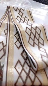 25M/Roll Geometry Embroidered Jacquard Ribbon Ethnic Headwear Lace 6cm Width Fabric Tapestry Crafts