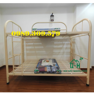 GIƯỜNG TẦNG SẮT ỐNG TRÒN CAO CẤP GIAO NHANH HCM