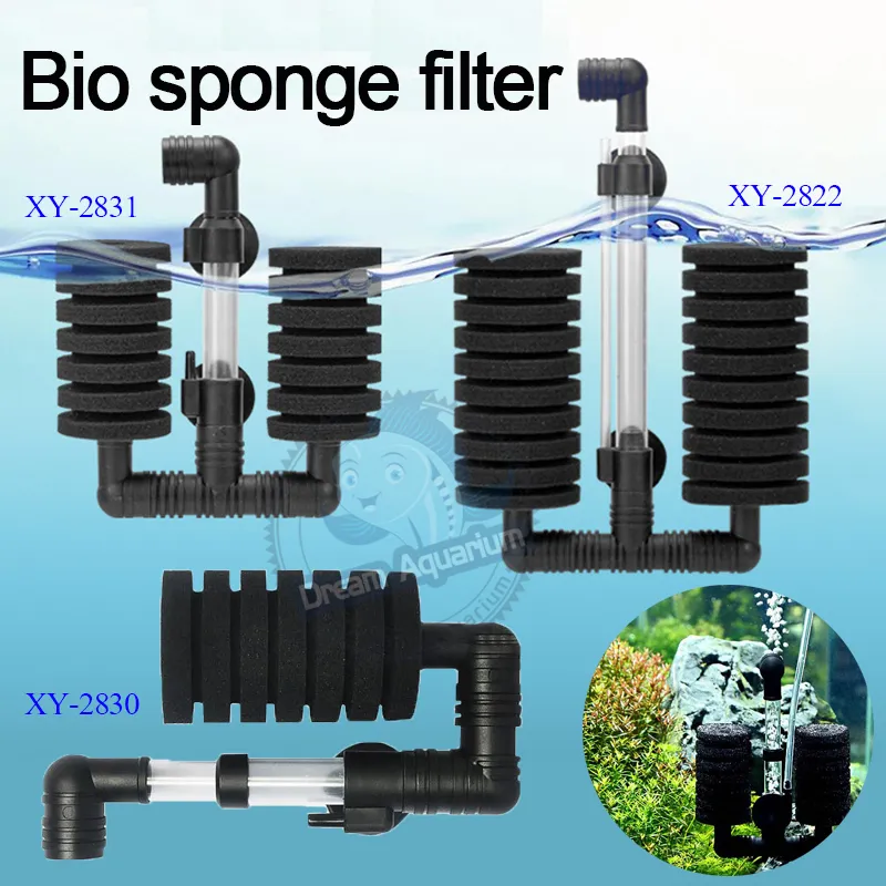 Aquarium Filter Air Pump Sponge Biochemical Oxygen Pump For Mini Fish Tank  Supplies(xy-2885)