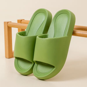 [Free Shipping] Indoor Home Bathroom Slippers For Women Lightweight Summer CoupleS Thick-Soled Wear-Resistant Outdoor Sandals For Men