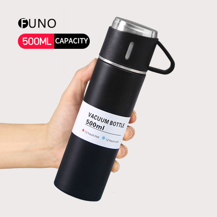 Top Grade Stainless Steel Thermos Flask w Gift 500ml Modern