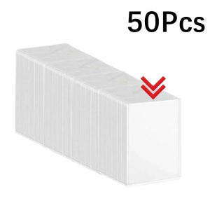 50Pcs Transparent Blueberry Toploader Card Protectors NBA Star Idol Lomo Pokemon Photocard Sleeve PVC Double-sided HD Game Hard Card Cover