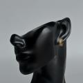 HB Jewelry JANE Triple Line Mini Clip Earrings Fashion Accessories- EH00178. 