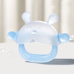 [COD]Teether Gelang Bayi BPA Free Bahan Keamanan Silikon Kelas Makanan Mainan Gerinda Gigi Bayi