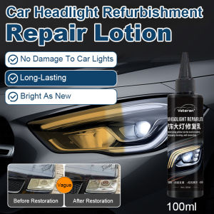 Automotive lampshade refurbisher Repair scratches yellowing oxidation headlight refurbishment