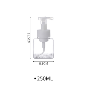 HOME BEST 1pc 250ml / 450ml Soapsuds Foam Dispenser Refillable Liquid Soap Shampoo Pump Travel Bottle Portable Empty Pumping