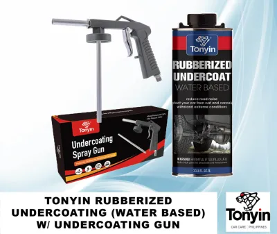 TONYIN RUBBERIZZED UNDERCOAT (WATER BASED) w/ UNDERCOATING GUN (TD09+TT25)