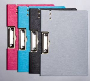 A4 Foldable Wire Clip Board File Folder Document / Waterproof Writing Pad / Student Office Clipboard Folder File