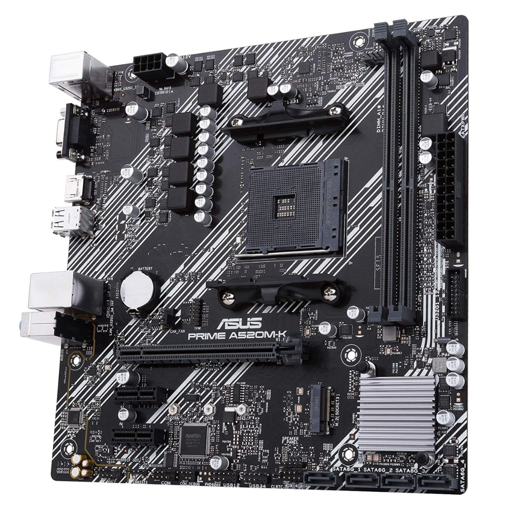 ASUS PRIME A520M-K Micro-ATX Motherboard DDR4 Socket AM4 Motherboard For AMD Ryzen Processor