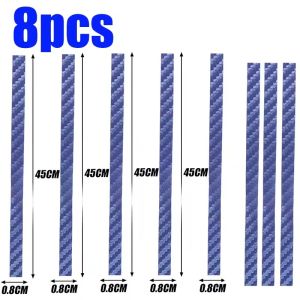 8PCS Thickened PU Racket Edge Tape Self-adhesive Table Tennis Super Hard Carbon Fiber Ping Pong Bat Protective Side Tape