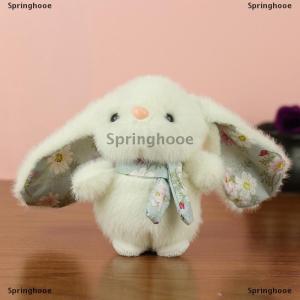 [COD] Springhooe 1 Piece Stuffed Bunny Doll Kawaii Rural Rabbit Plush Toy Babies Sleeping Companion Cartoon Animals Doll Childrens Gift