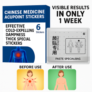 Acupuncture Point Patch Warm and Dampness Removing One Patch