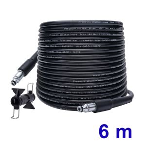6 10 15 m Pressure Washer Hose High Water Cleaning Hose Pipe Cord Car Washer Extension Hose for Bos-ch High Pressure Cleaner