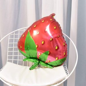Dây treo chữ happy birthday hình gấu dâu trang trí sinh nhật