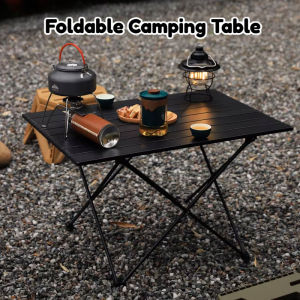 Foldable Camping Table Hiking Fishing Garden Outdoor Camping Table Picnic BBQ Meja Lipat 折叠桌