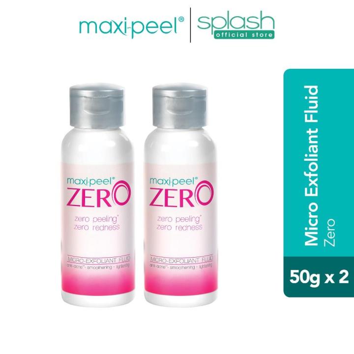 Maxi-Peel Zero Micro Exfoliant Fluid Anti-Acne Blackhead Remover with ...