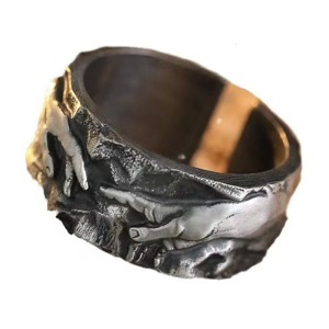 สายนาฬิกาแบบยืดหยุ่นแหวนแบบเปิดได้ธีมศิลปะแบบดั้งเดิมสำหรับผู้หญิงผู้ชายสวมใส่ทุกวันที่ทนทาน