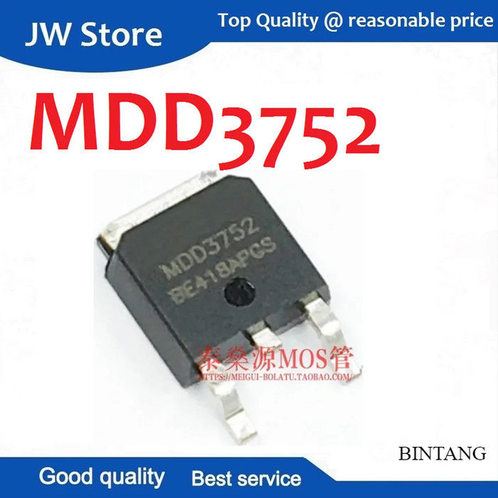 Sparepart MDD3752 MDD3752RH 40V 40A P Channel Mosfet Mosfet IC dan ...